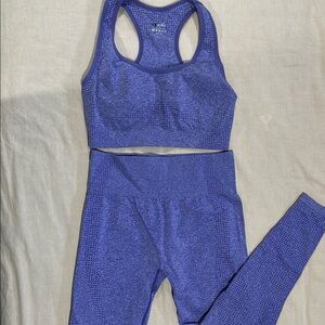 Purple Seamless Activewear Set